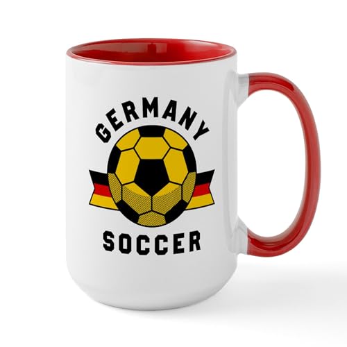 White/Red Inside - Germany Soccer Mugs