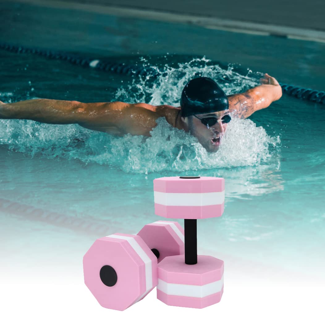 Water Dumbbells for Swimming & Pool Resistance Training - Eva Fitness Barbells for Water Aerobics & Home Workouts