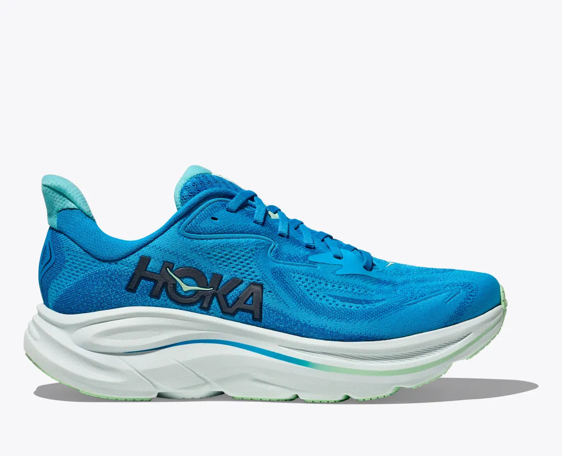 Hoka Clifton 10 Running Shoes for Men - Lightweight Cushioned Road Running Sneakers for Marathon Training & Daily Jogging