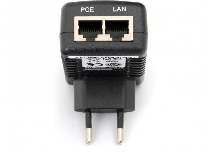 Power Over Ethernet (PoE) Adapter for IP Cameras & Video Doorbells - Secure HD Surveillance & Easy Installation for Home & Business Security