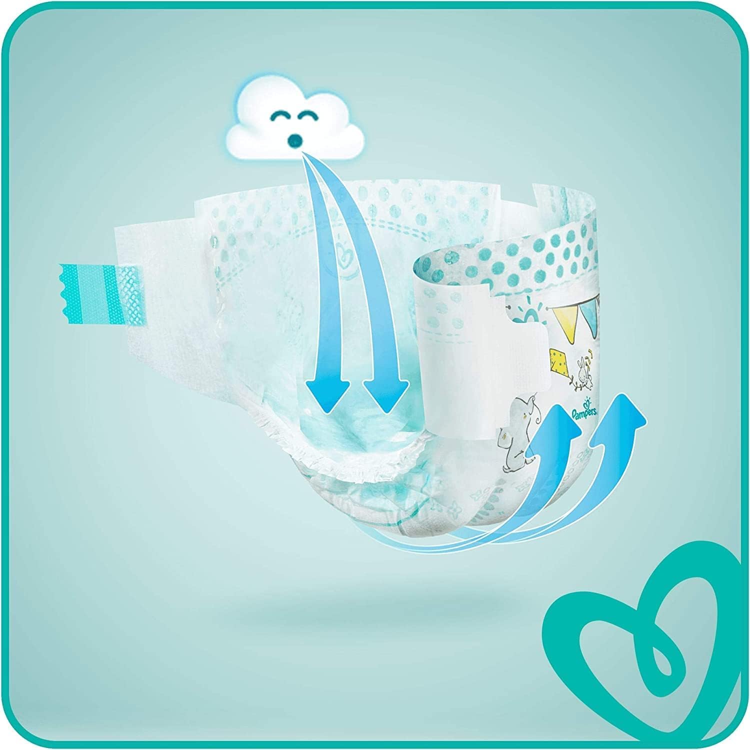 Pampers Baby-Dry Size 4 Plus Diapers (10-15 kg) - 239 Count | Ultra Absorbent Overnight Protection | Perfect for Active Babies & Nighttime Use