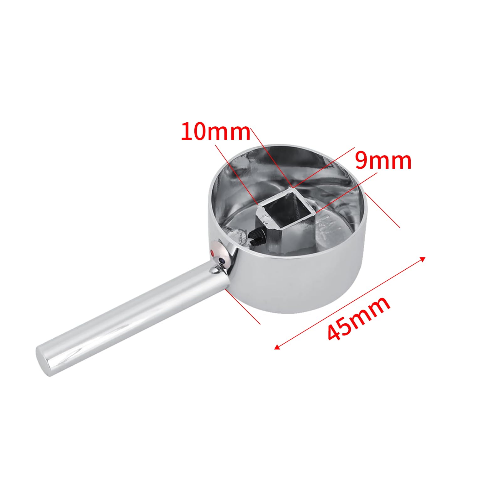 45mm Zinc Alloy Faucet Handle for Bathroom Sink & Shower Replacement