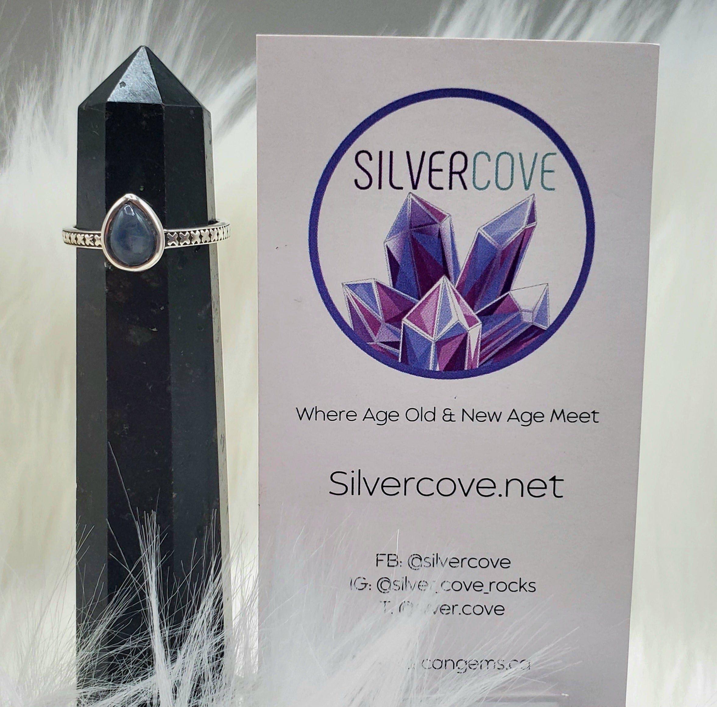 Exquisite Canadian Sapphire Ring in .925 Sterling Silver - Size 8.75 - Perfect for Engagement, Anniversary & Special Occasion Gifts