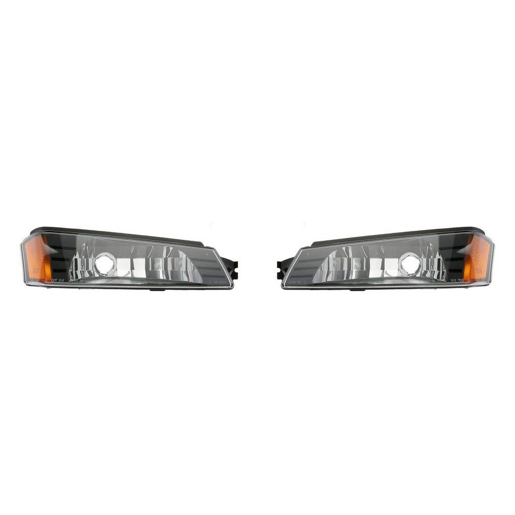 Chevy Avalanche Parking Signal Light Bulbs & Socket - Compatible with 2002-2006 Models (Pair for Driver & Passenger Side) - Replacement for GM2520184 | 15077336 - Perfect for Night Driving and Enhanced Vehicle Visibility