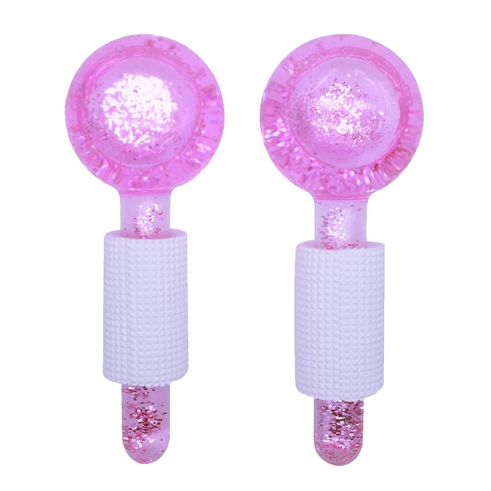 VIRZA TRADE Ice Globe Facial Massager - 2 Pack Cooling Face Roller Balls for Skin Tightening & Puffiness Relief | Perfect for Morning Routine, Spa Day & Post-Workout Recovery