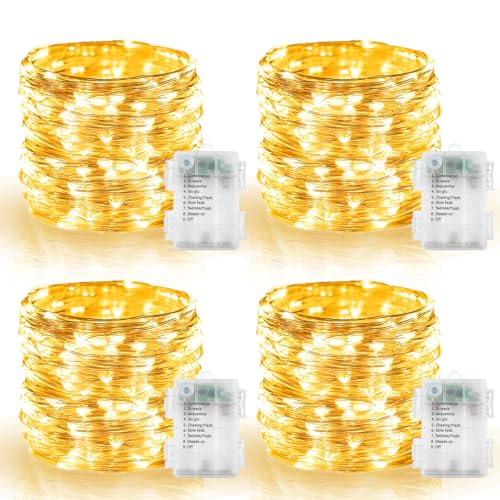 Warm White-Silver Wire