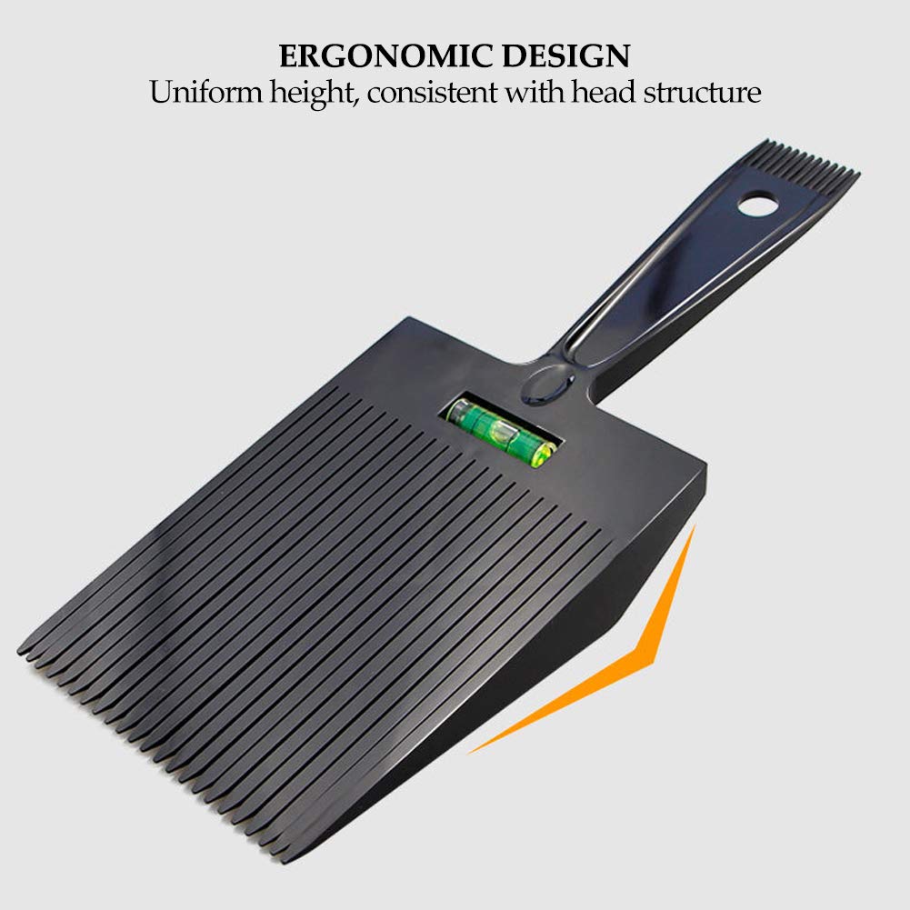 Professional Dual-Ended Flat Top Comb & Hair Styling Tool - Barber Haircut Comb for Men & Women - Perfect for Salon Styling, Home Haircuts & DIY Hairstyling