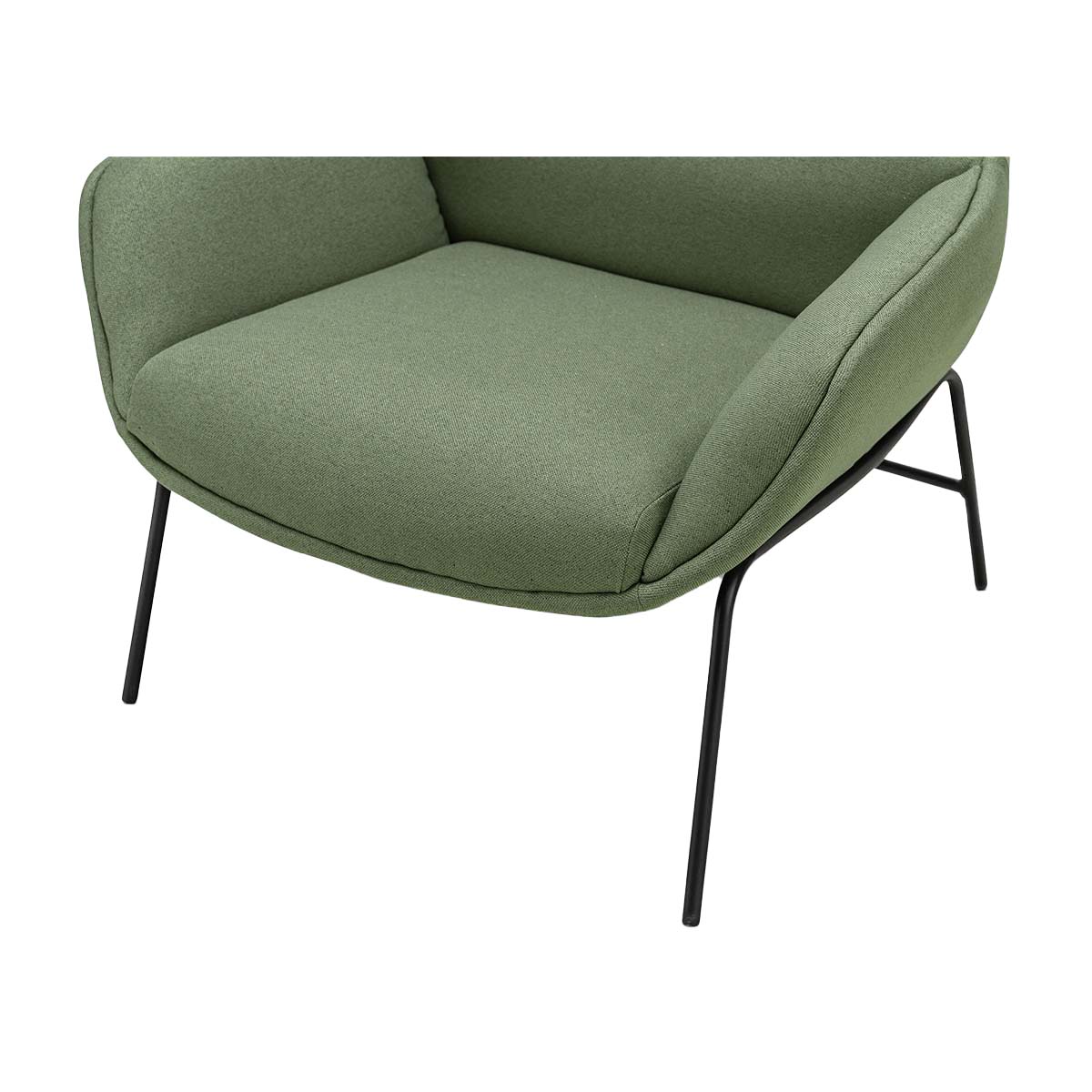 Luxury Designer Fabric Armchair - Modern Upholstered Accent Chair for Living Room, Bedroom & Office - Comfortable & Stylish Home Decor Furniture