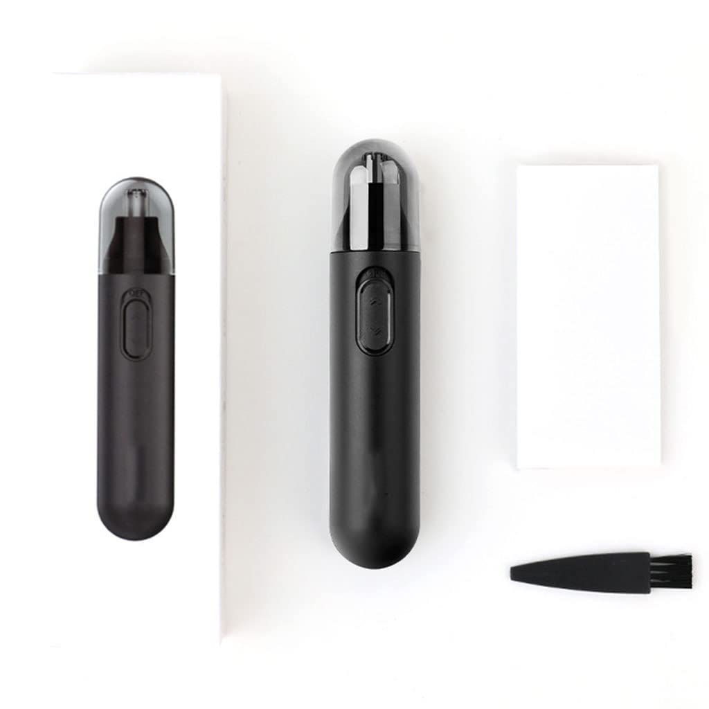 Electric Nose Hair Trimmer - Stainless Steel Portable Mini Shaver for Men & Women - Painless & Rechargeable - Perfect for Travel, Home & Personal Grooming