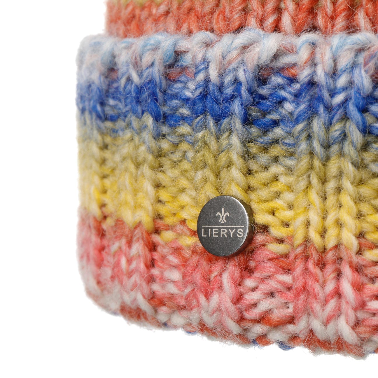 Lierys Faux Fur Pompom Beanie - Soft Winter Knit Hat for Women & Men - Cozy Cold Weather Accessory for Skiing, Snowboarding & Outdoor Activities