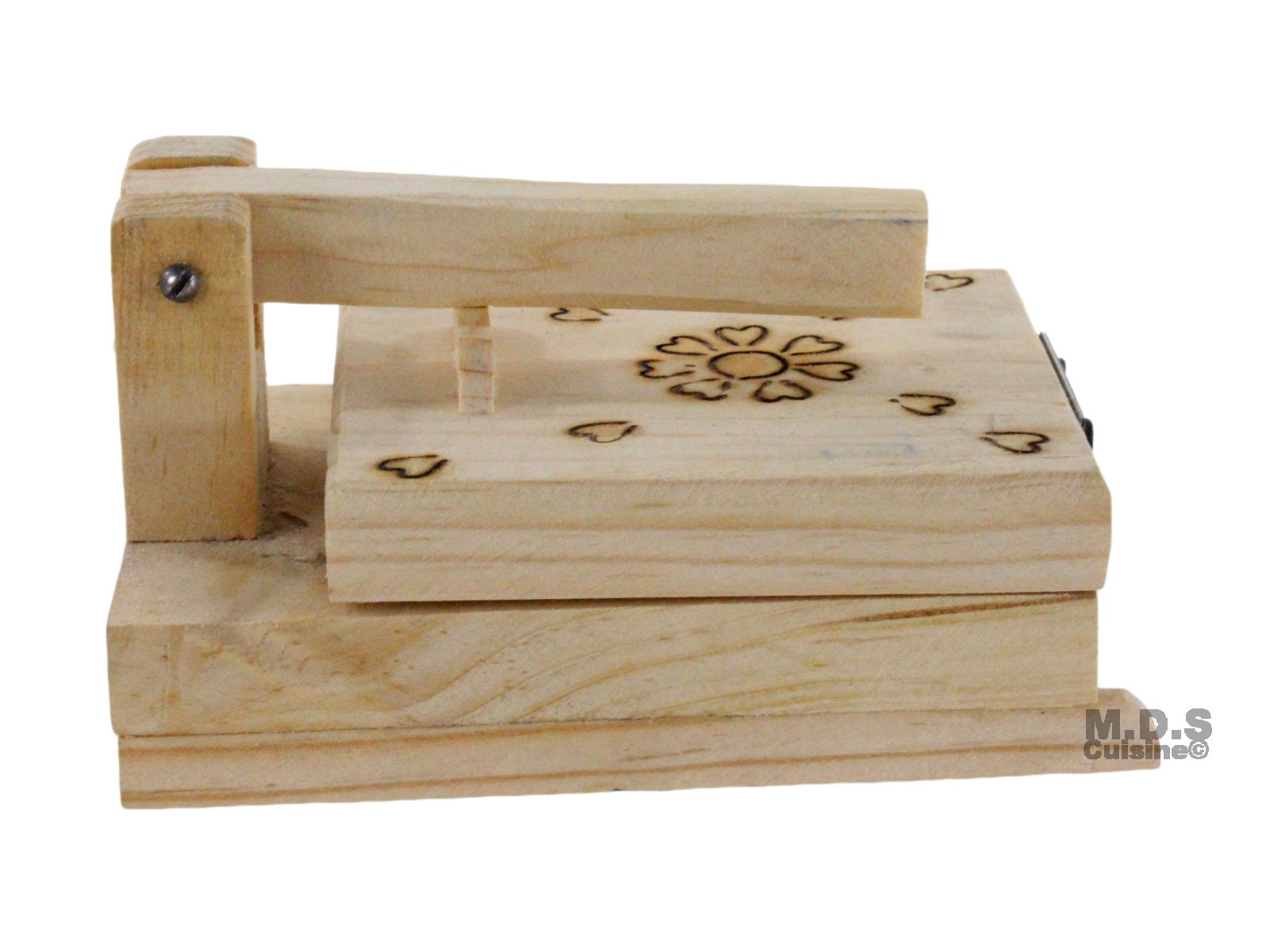 4.5 Inch Mini Wood Tortilla Press - Authentic Traditional Sope and Tortilla Maker for Homemade Mexican Cuisine | Perfect for Tacos, Quesadillas, and Empanadas