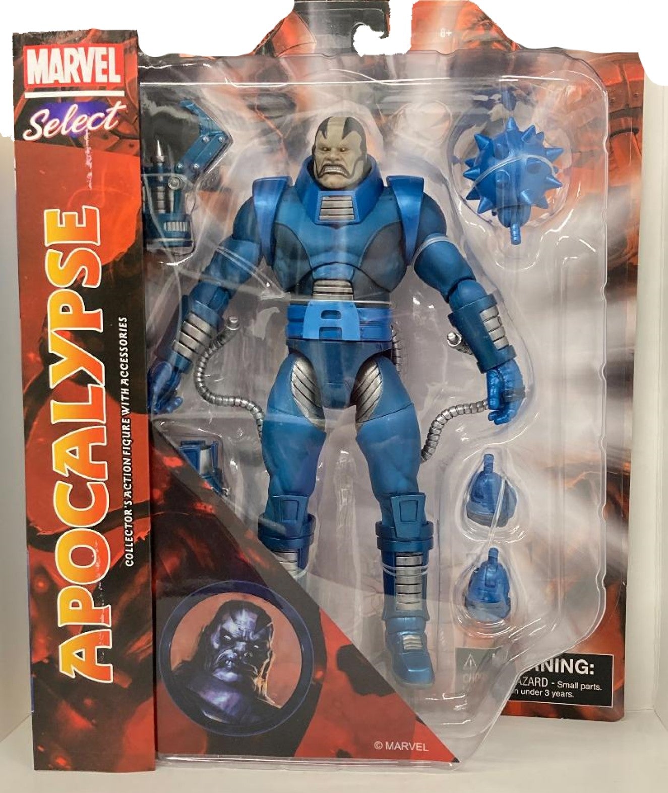 Marvel Select Apocalypse Action Figure - Premium Collectible for Marvel Fans | Perfect for Display, Cosplay, and Comic Book Collections