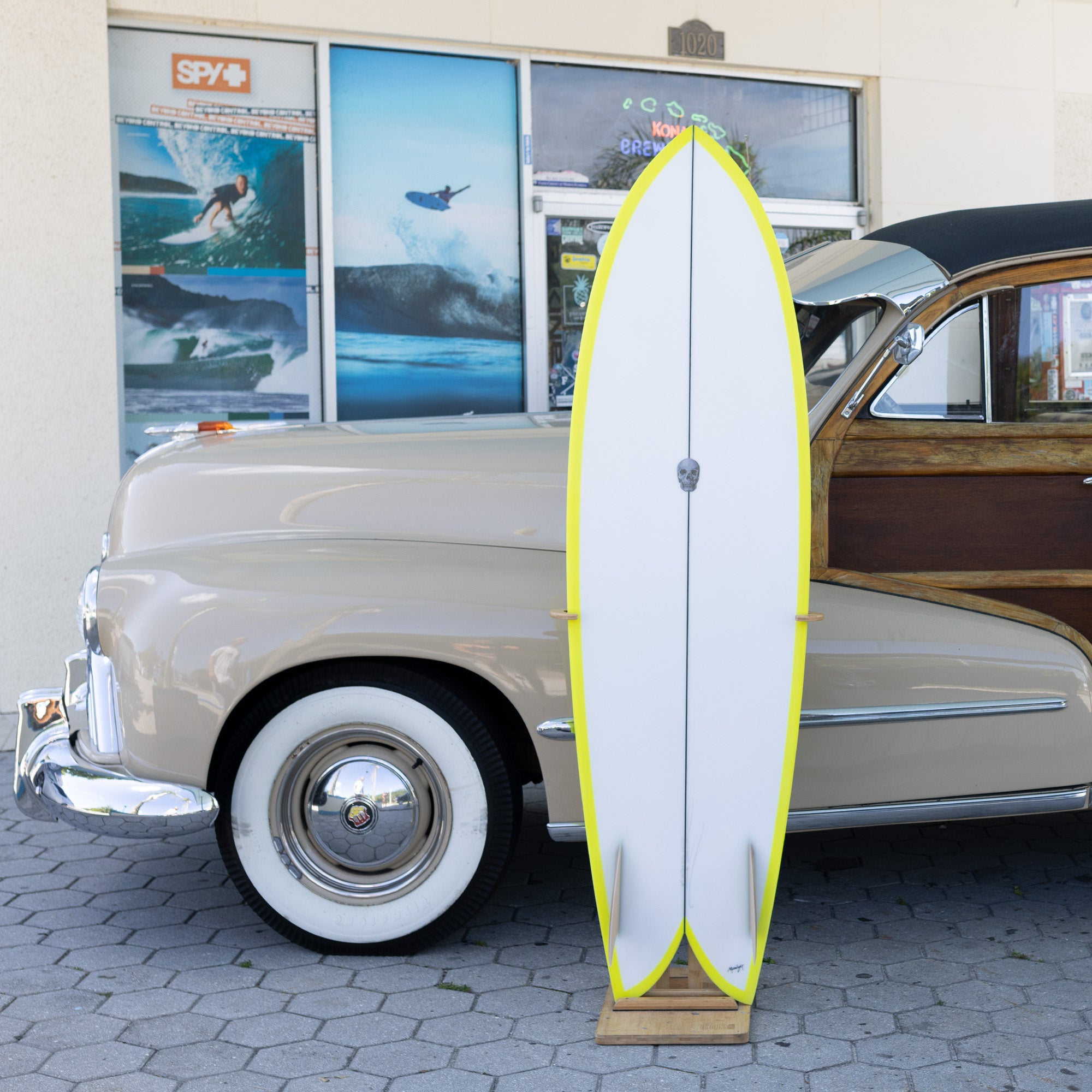 Christenson Long Phish 6'4 Surfboard for Adults - High Performance Fish Tail Surfboard for Small to Medium Waves - Perfect for Coastal Surfing and Beach Vacations