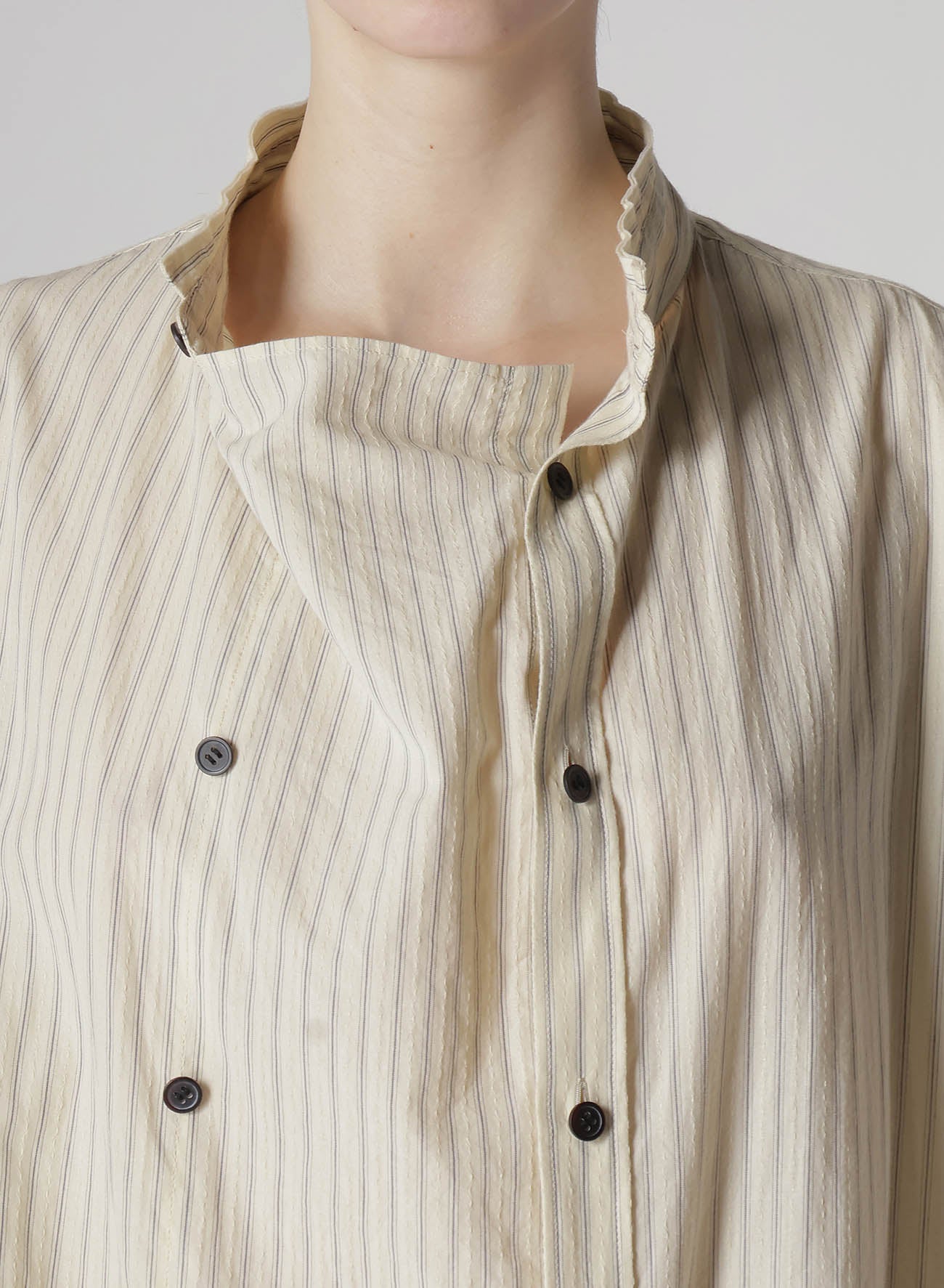 Dobby Stripe Right Front Double Shirt - Stylish & Comfortable Casual Wear for Men & Women | Perfect for Office, Outings & Special Occasions