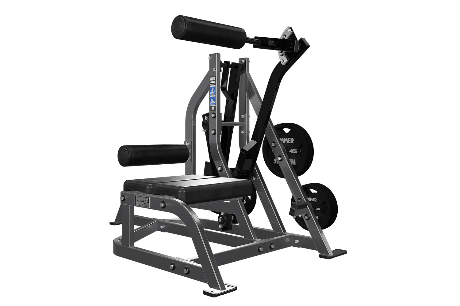Hammer Strength Assisted Nordic Hamstring Curl Machine - Professional Gym Equipment for Leg Workouts - Perfect for Home & Commercial Use