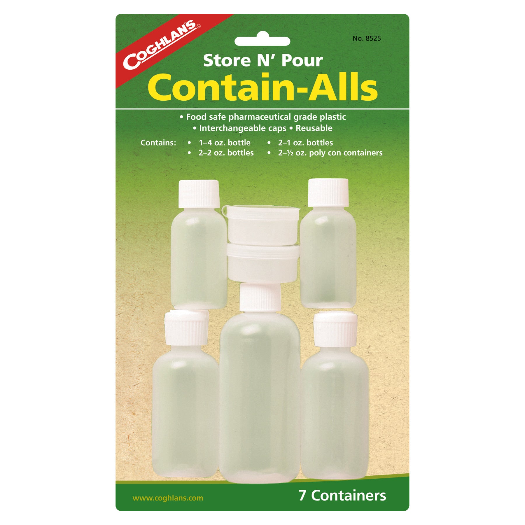 Coghlan's Contain Alls - Durable Multi-Purpose Storage Bags for Camping, Hiking, Travel & Outdoor Gear Organization