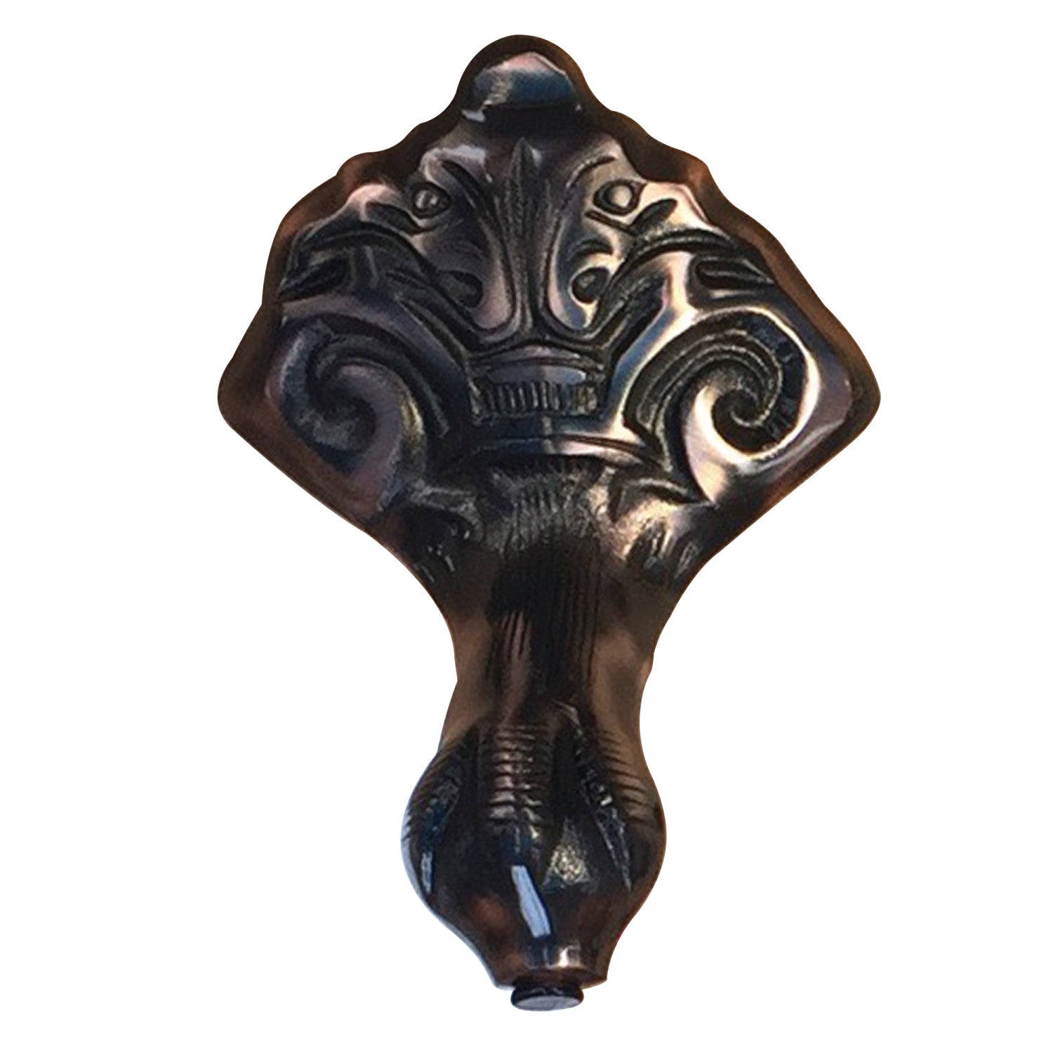 Aqua Eden VCTNF5 4-Piece Eagle Claw Cast Iron Bathtub Feet Set in Oil Rubbed Bronze - Perfect for Vintage & Modern Bathroom Renovations