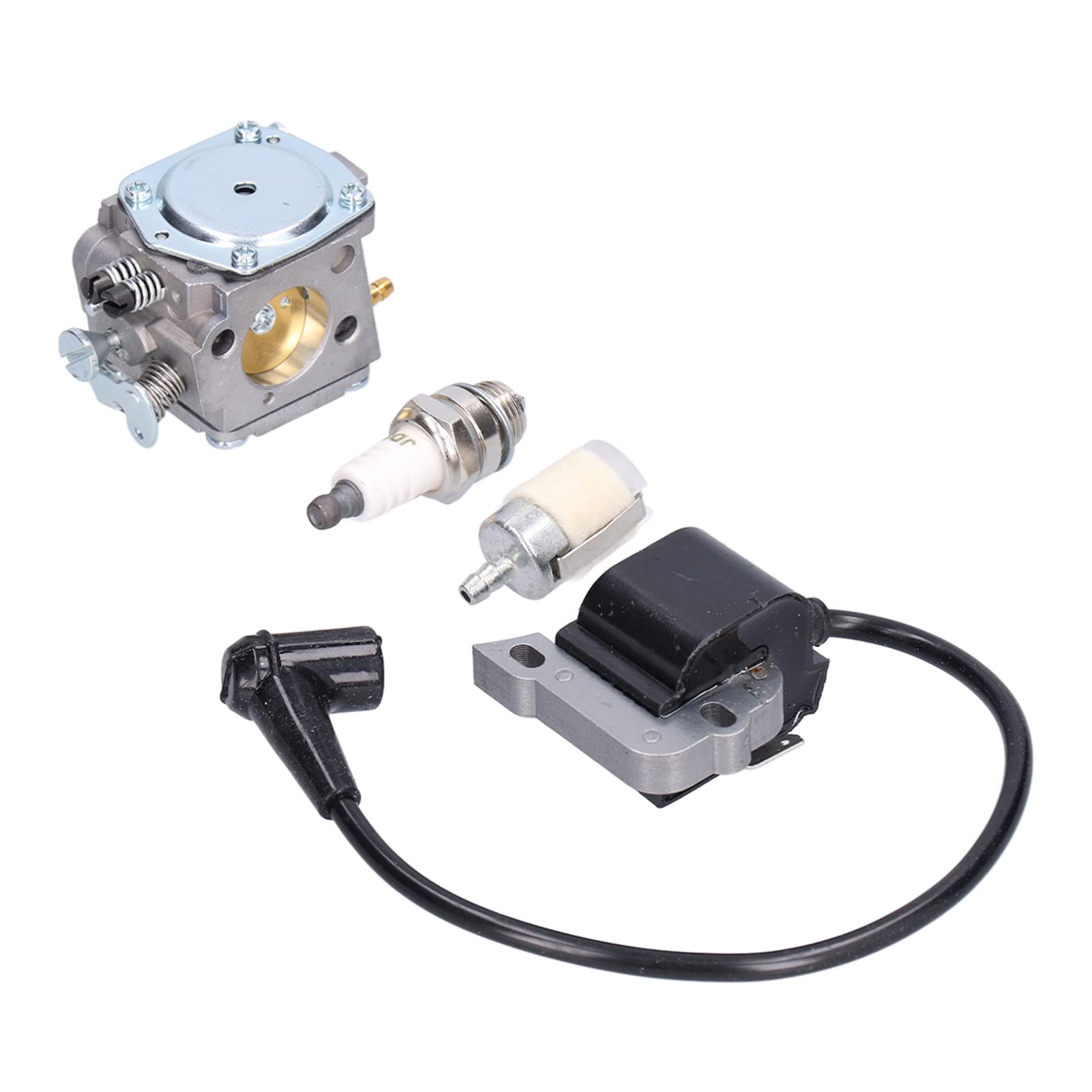 High-Performance Carburetor Ignition Coil Kit - Durable 503281504 Replacement for 50/51/55 Chainsaw - Compatible with Stihl, Husqvarna & More - Perfect for Wood Cutting, Landscaping & Forestry Work