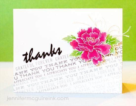 Many Thanks Stamp Set for Card Making, Scrapbooking & DIY Crafts - Express Gratitude with Handmade Greeting Cards & Invitations