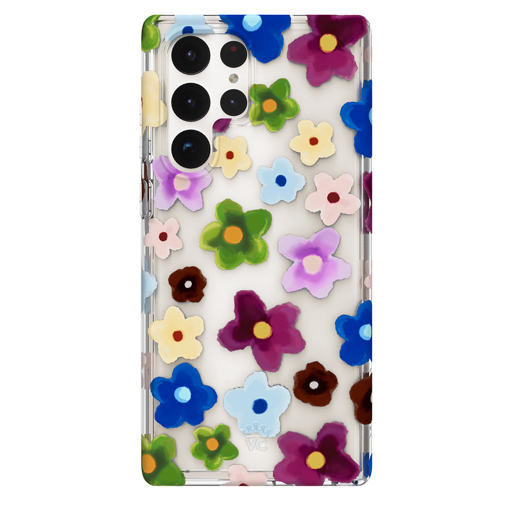 Samsung Galaxy Flower Power Phone Case - Cute Floral Design Protective Cover for Samsung Galaxy [Model] - Perfect for Everyday Use, Gifts, and Spring Style