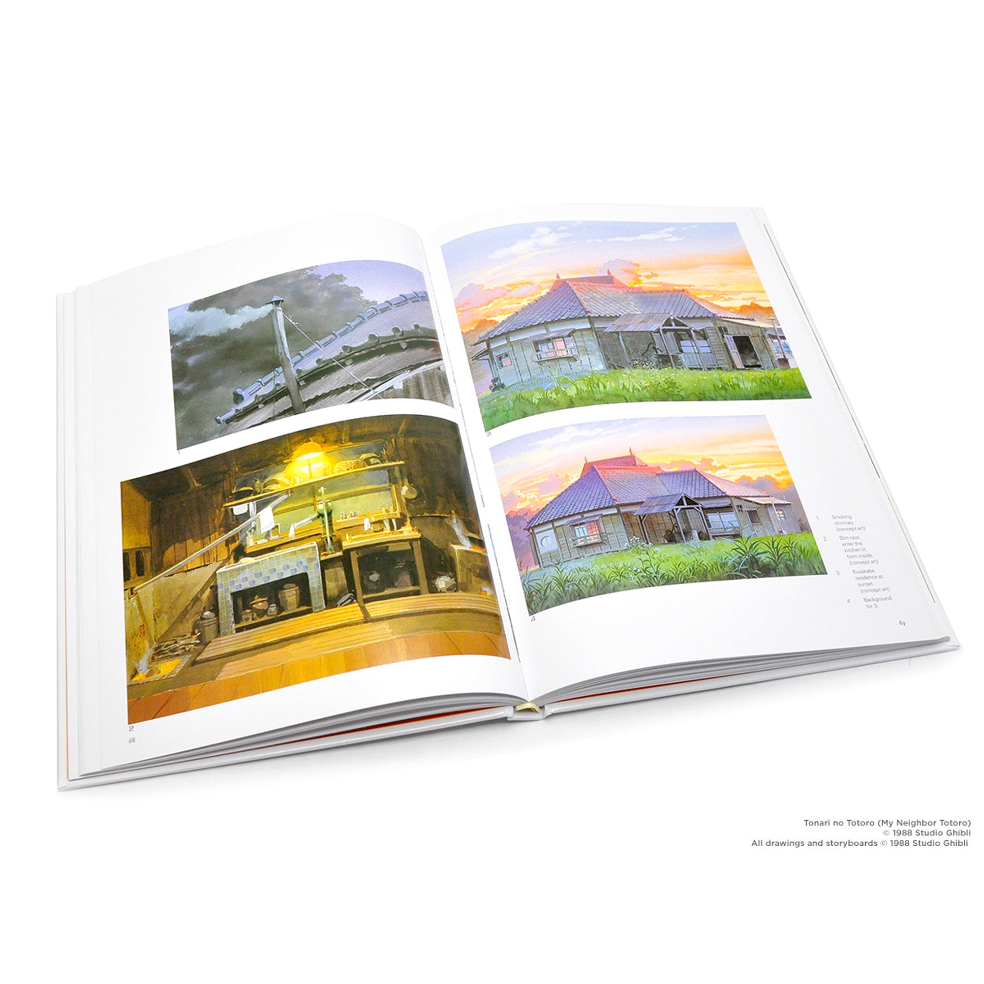 The Art of My Neighbor Totoro Hardcover Book - Studio Ghibli Collectible Art Book for Anime Fans, Perfect for Home Decor & Gift Giving