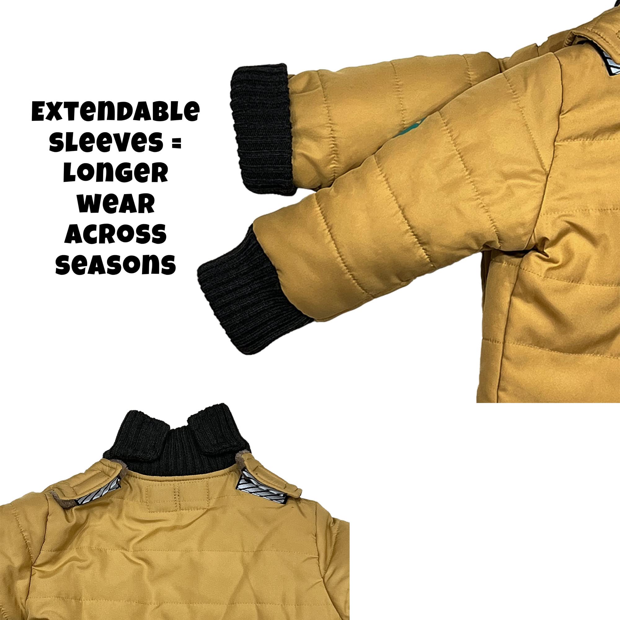 Buckle Me Baby Winter Coat – Warmest Car Seat Jacket for Boys & Girls (6 Months-6 Years) | Shark Tank Featured | Safe & Cozy for Winter Travel, School, and Outdoor Adventures