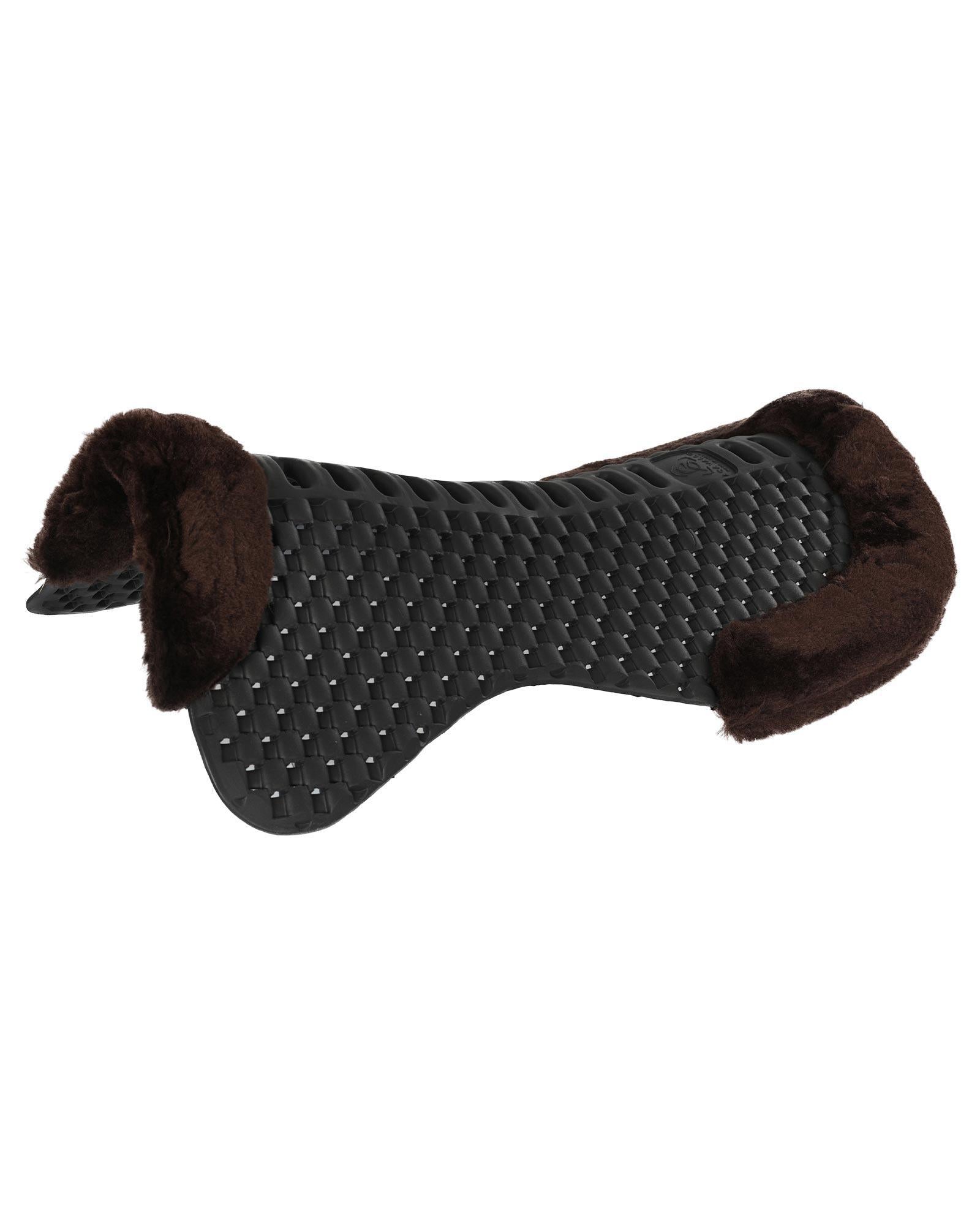 Acavallo Piuma Air Release Featherlight Cut-Out Eco Wool Saddle Pad - Lightweight & Breathable for Horse Riding, Dressage & Jumping