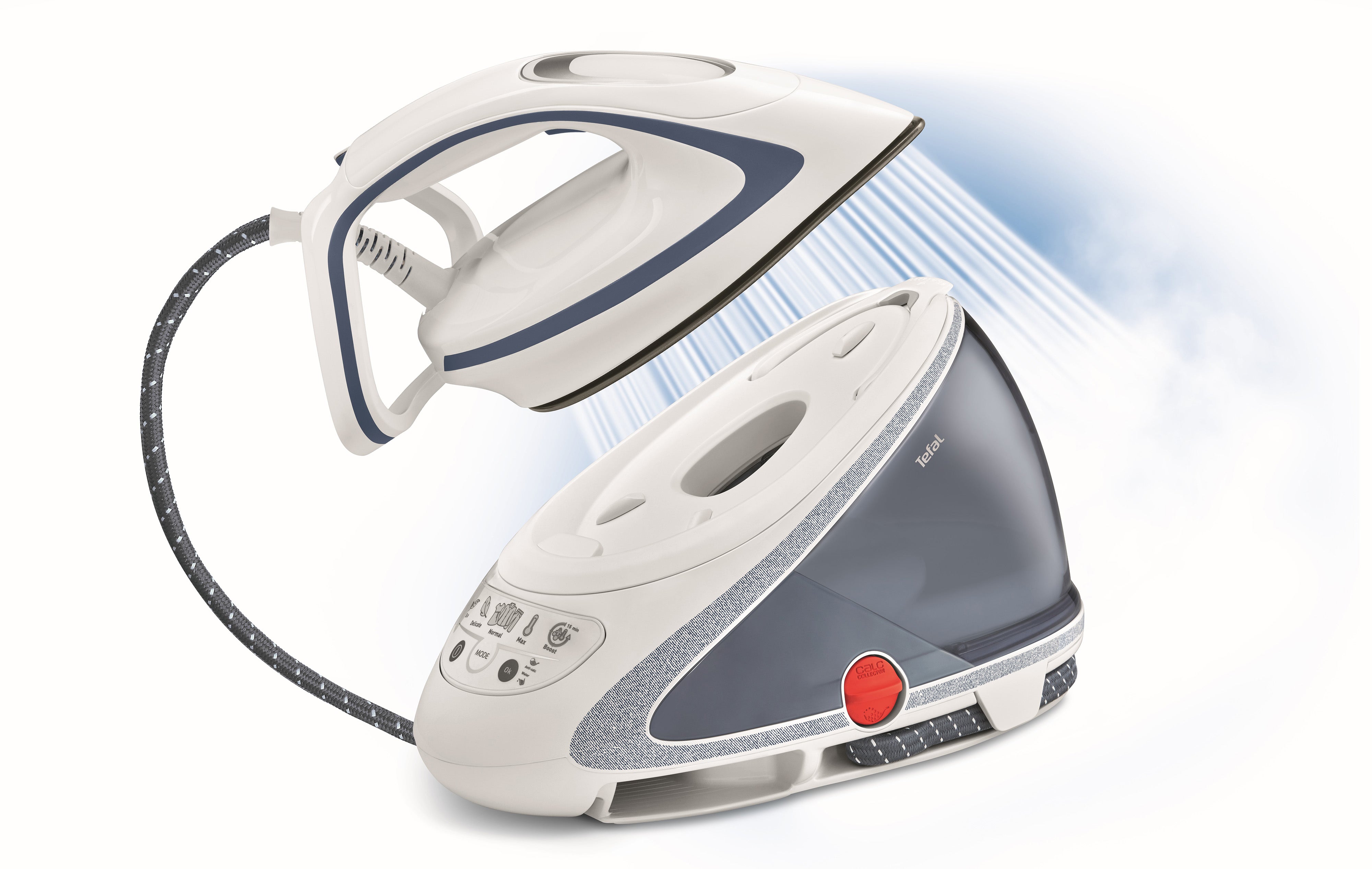 Tefal Pro Express Ultimate GV9533 High Pressure Steam Generator Iron - Perfect for Professional Garment Care & Home Ironing