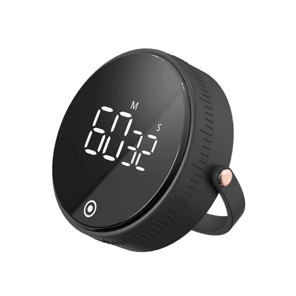 Faruxue Digital Kitchen Timer with Large LED Display - Magnetic Countdown/Countup Timer for Cooking, Baking, Fitness & Classroom Use | Battery Operated, Easy-to-Read Visual Timer for Home & Professional Kitchens