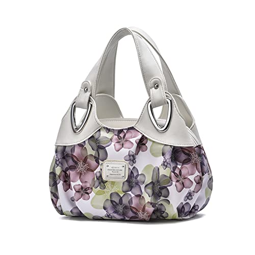 White Handle/Green Flower