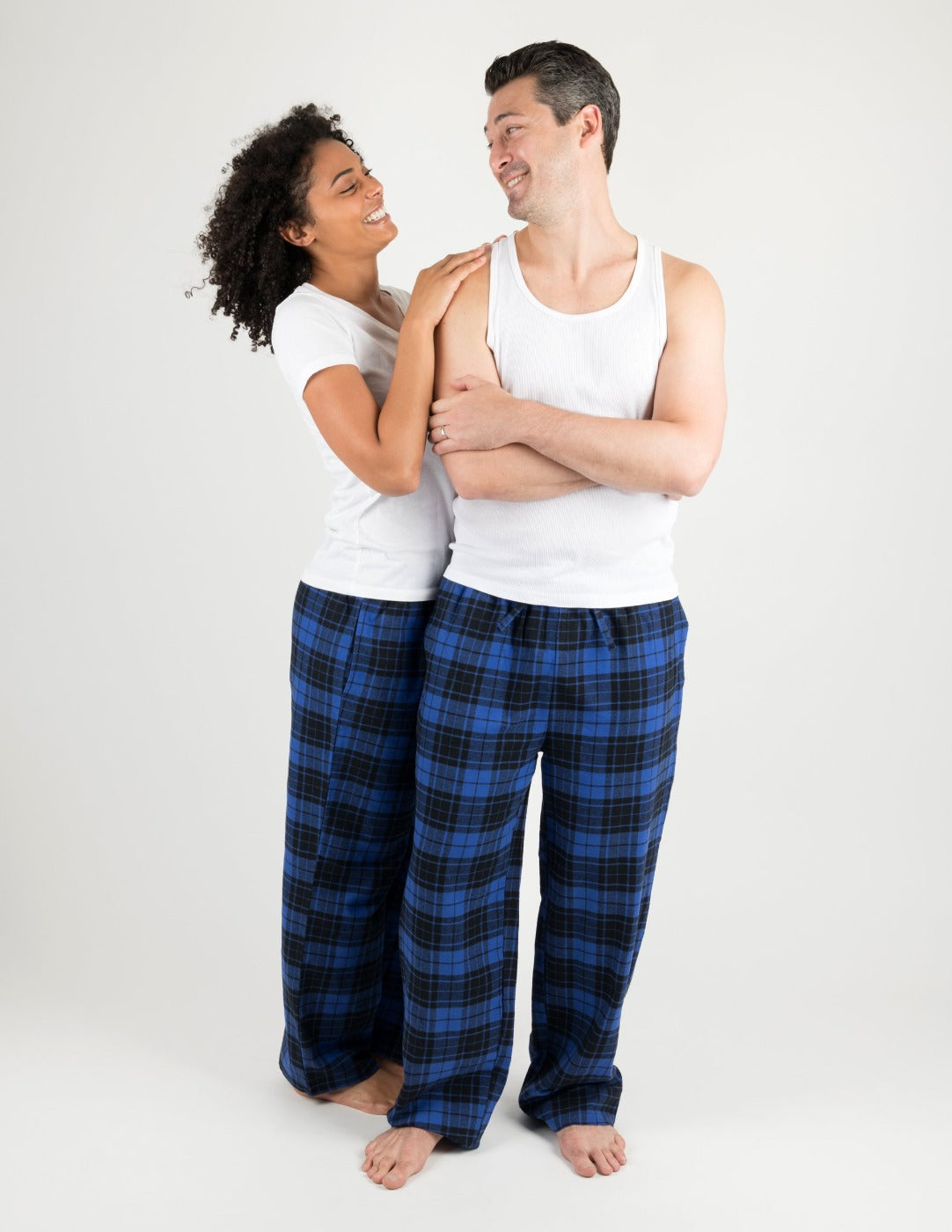 Men's Flannel Pants - Soft & Comfortable Plaid Sleepwear for Lounge & Home Relaxation