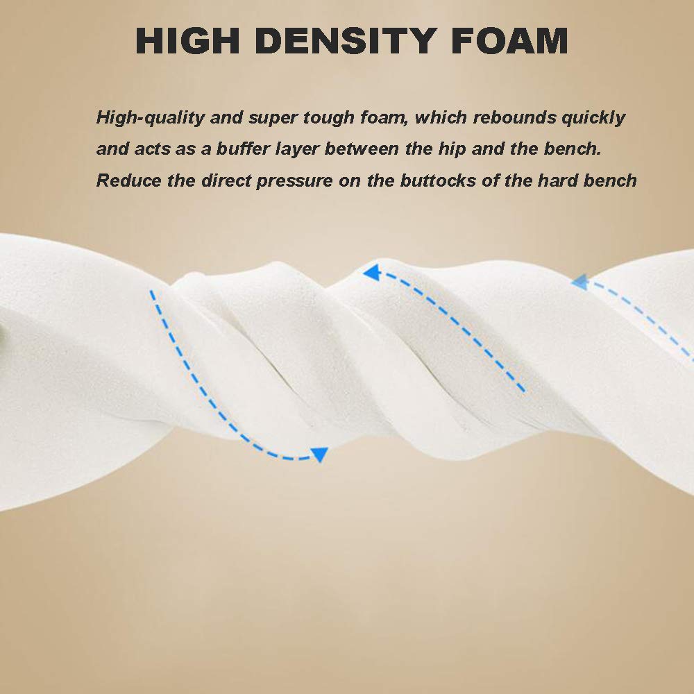 Waterproof Non-Slip Indoor Outdoor Bench Cushions - Thick Padded Patio Seat Cushion for Garden, Restaurant, Hallway & Shoe Bench (18x40x5cm) - Perfect for Outdoor Furniture, Deck Chairs & Backyard Seating