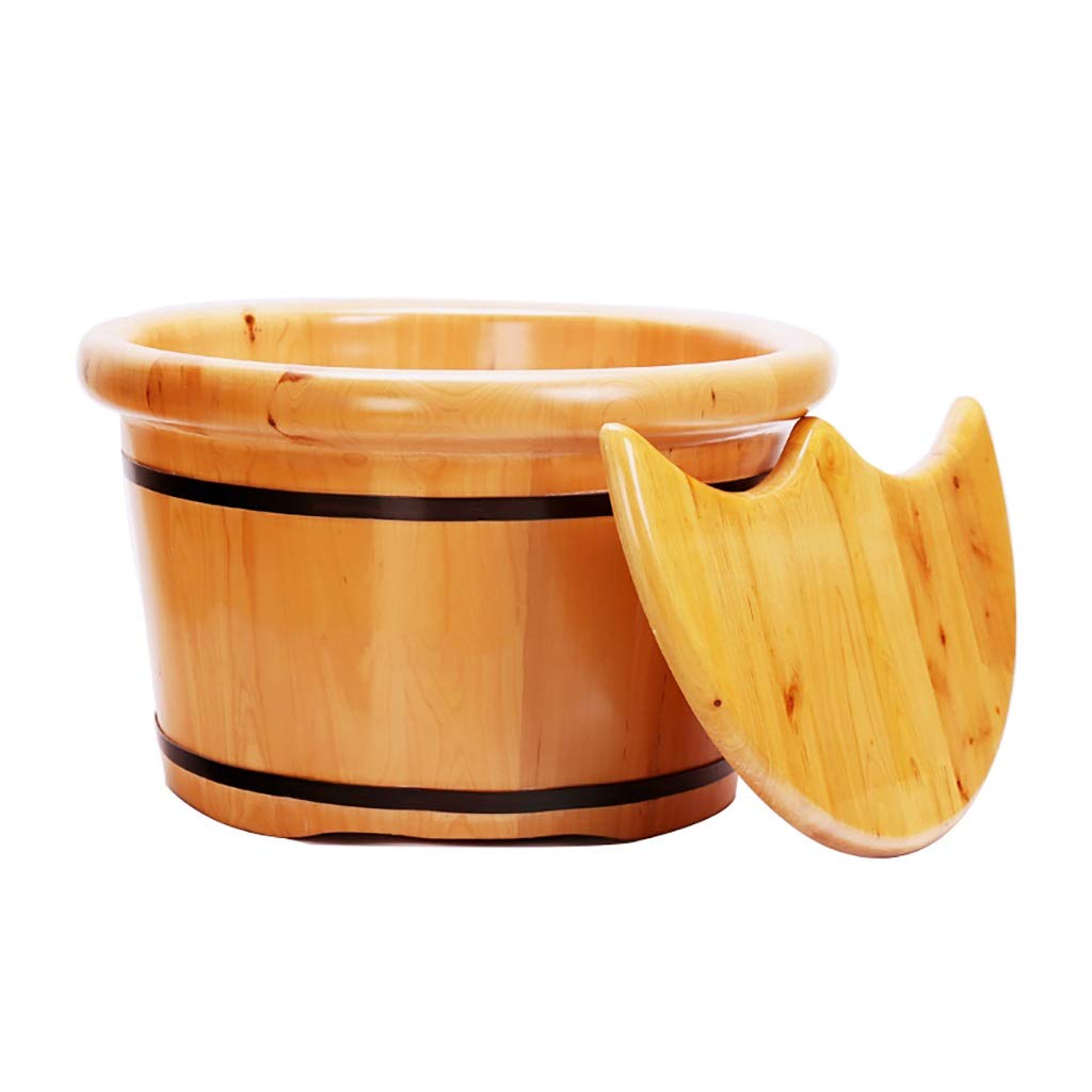 Relaxing Wooden Foot Bath Tub with Massage - Home Spa Sauna Set for Foot Care & Relaxation - Perfect for Home Use, Gifts, and Wellness Retreats