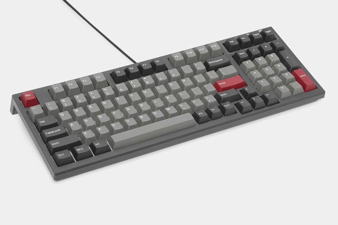 KPREPUBLIC Flesports FL980 Mechanical Gaming Keyboard - Full RGB Backlit, Hot Swappable Box Brown Switches, PBT Doubleshot Keycaps - Perfect for PC Gaming, Typing & Office Work