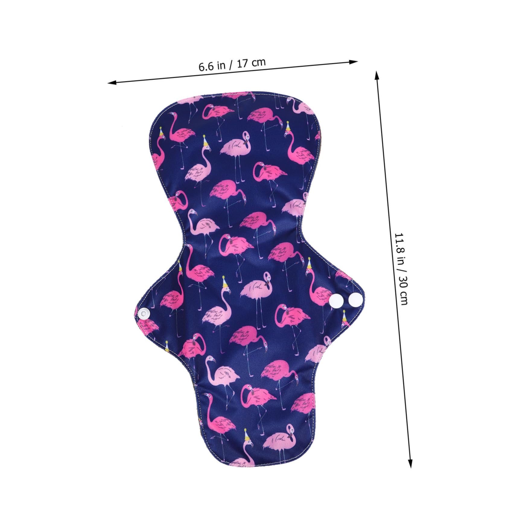BUTIFULSIC Reusable Bamboo Carbon Fiber Sanitary Pads - Washable Menstrual Pads Set with Purple Mother Panties | Eco-Friendly Period Care for Women | Perfect for Night Use, Postpartum & Sensitive Skin