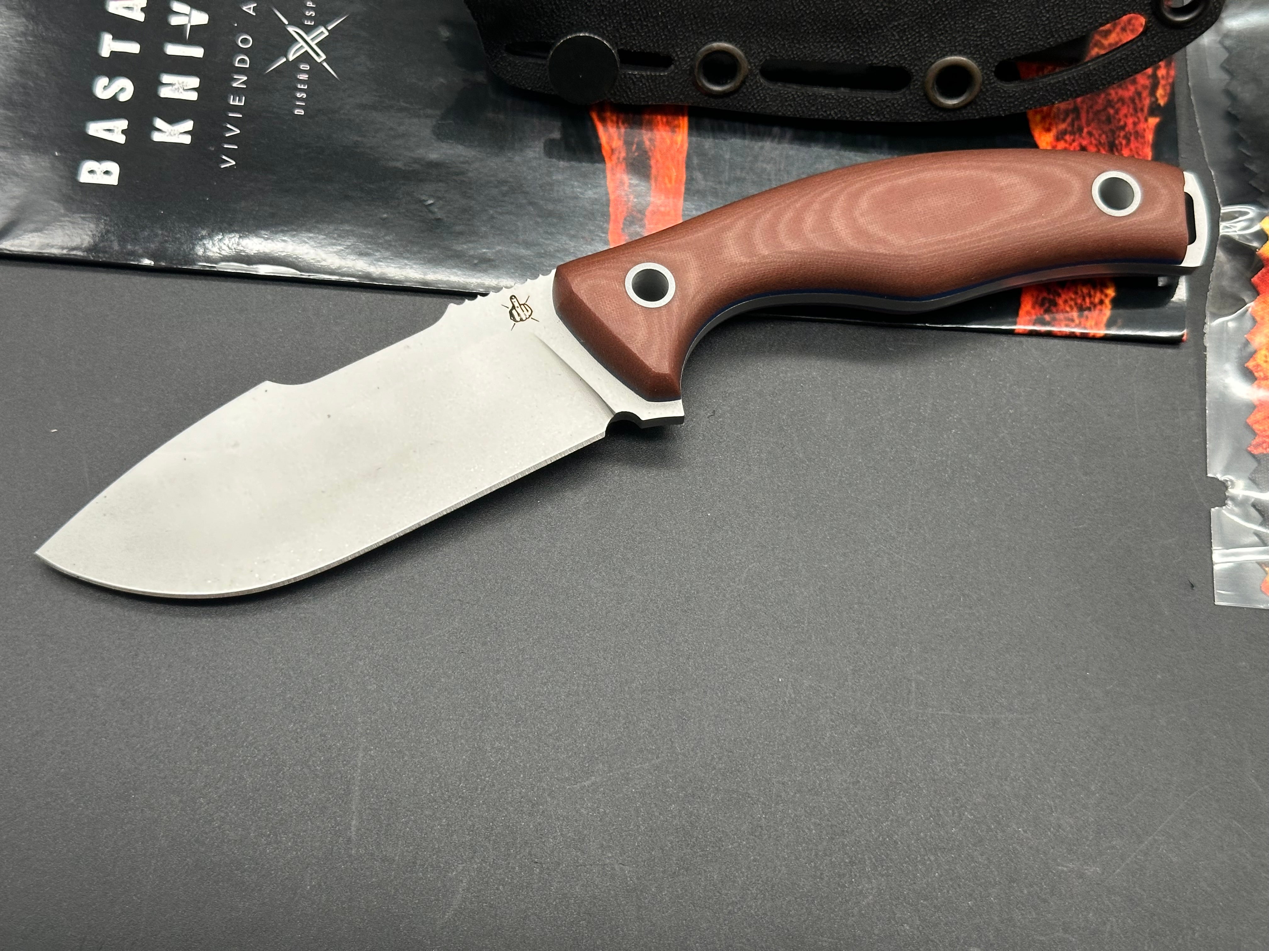Bastard Blades Orión - Premium Handcrafted Knives for Outdoor Adventures, Camping & Survival | Durable Hunting & Tactical Knife Collection