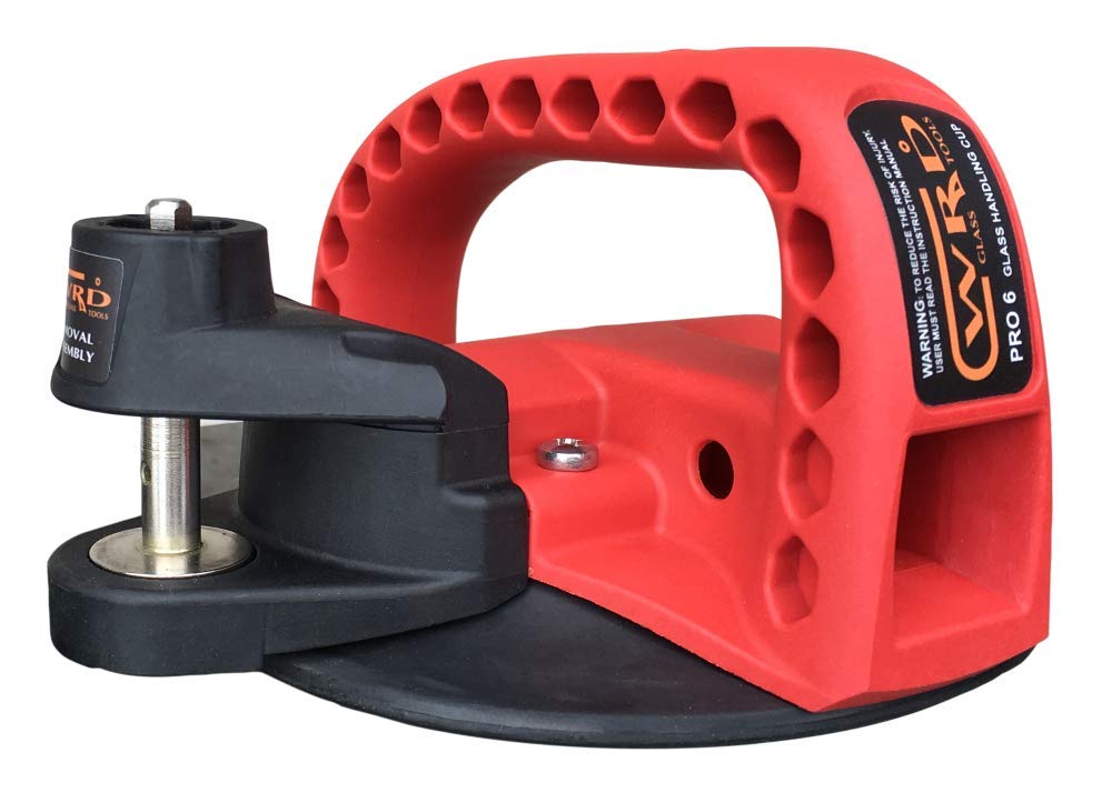 WRD PRO6 R Windshield Removal Cup - Auto Glass Handling Tool for Safe Windshield Replacement - Made in Canada - Perfect for Auto Repair Shops & DIY Car Glass Installation