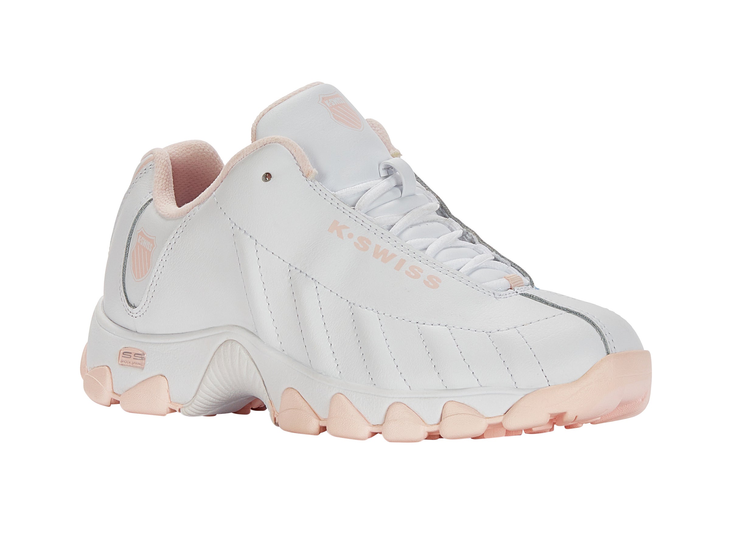 86408 979 M | ST329 | White/Heavenly Pink Women's Casual Sneakers - Perfect for Walking, Running & Everyday Wear