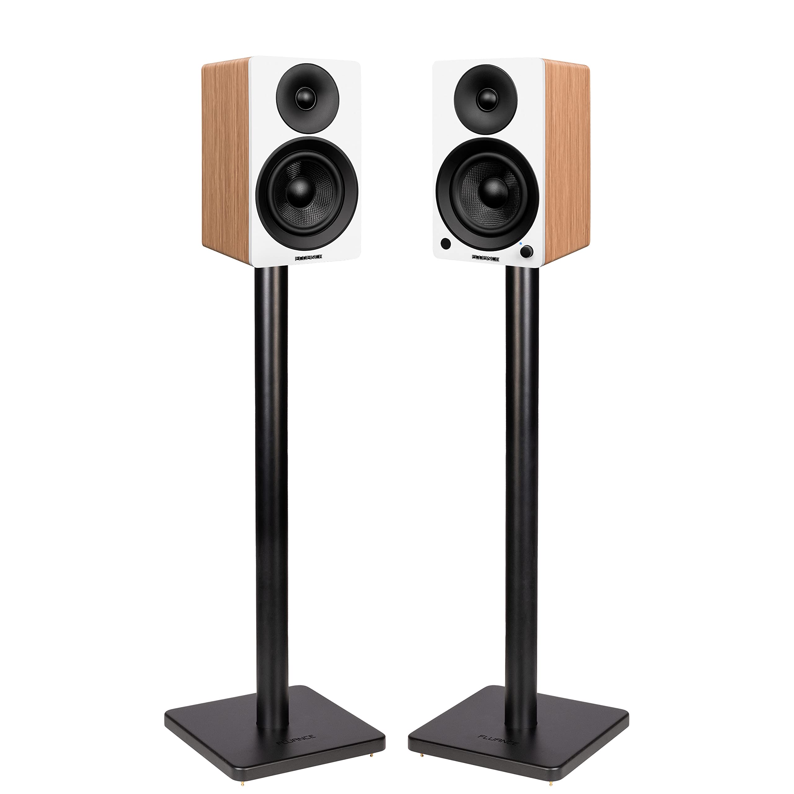 Fluance Ai41 Powered 2-Way Bookshelf Speakers with Stands - 5