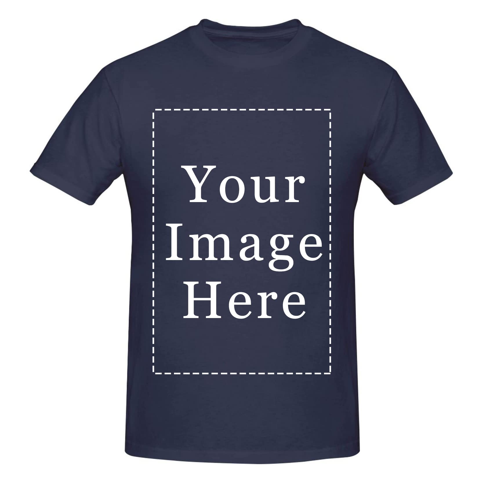 Custom Printed T-Shirts for Men - Personalized with Name, Text, Image & Message | Perfect for Gifts, Events & Promotions