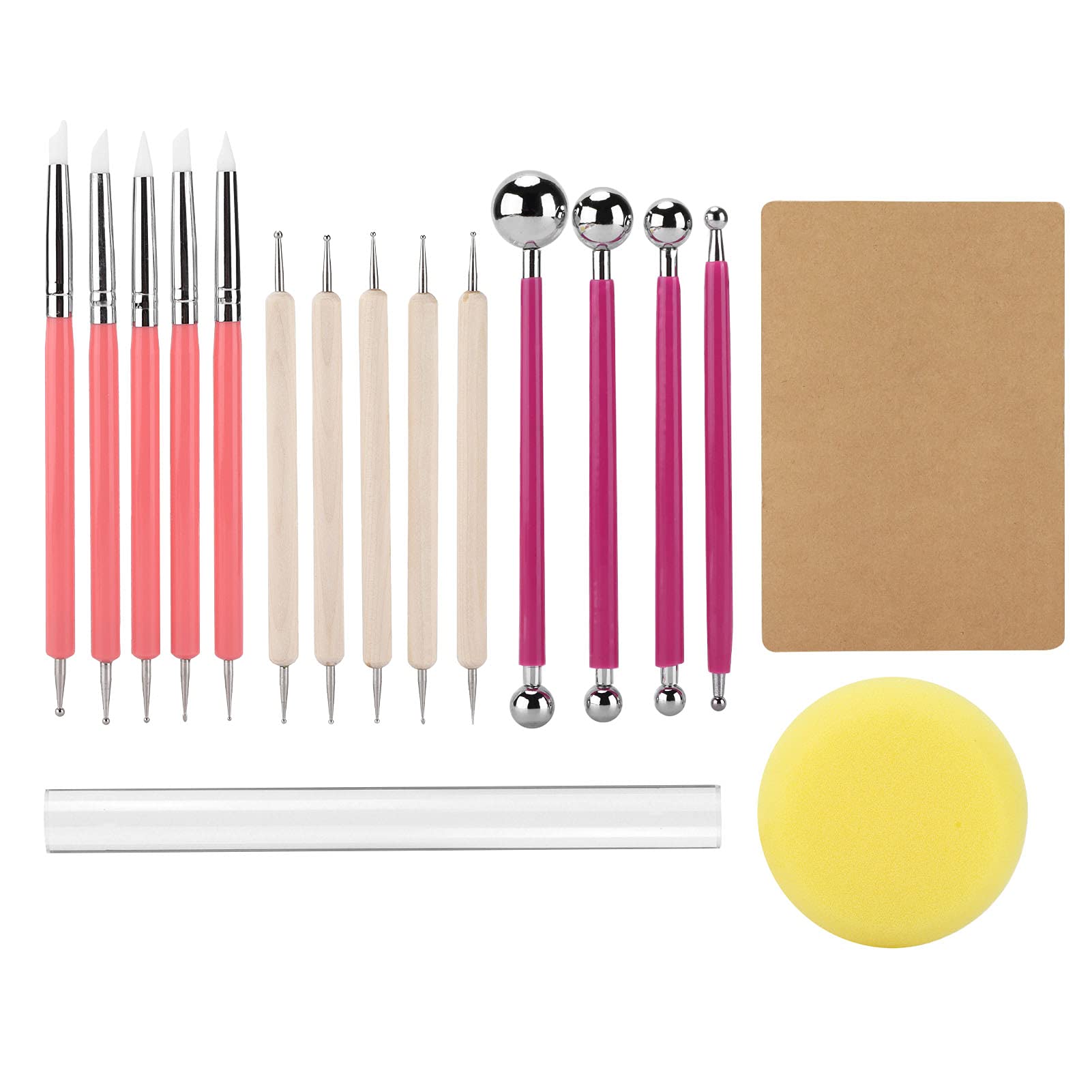 Stainless Steel Clay Sculpting Tools for Craft Projects & Pottery