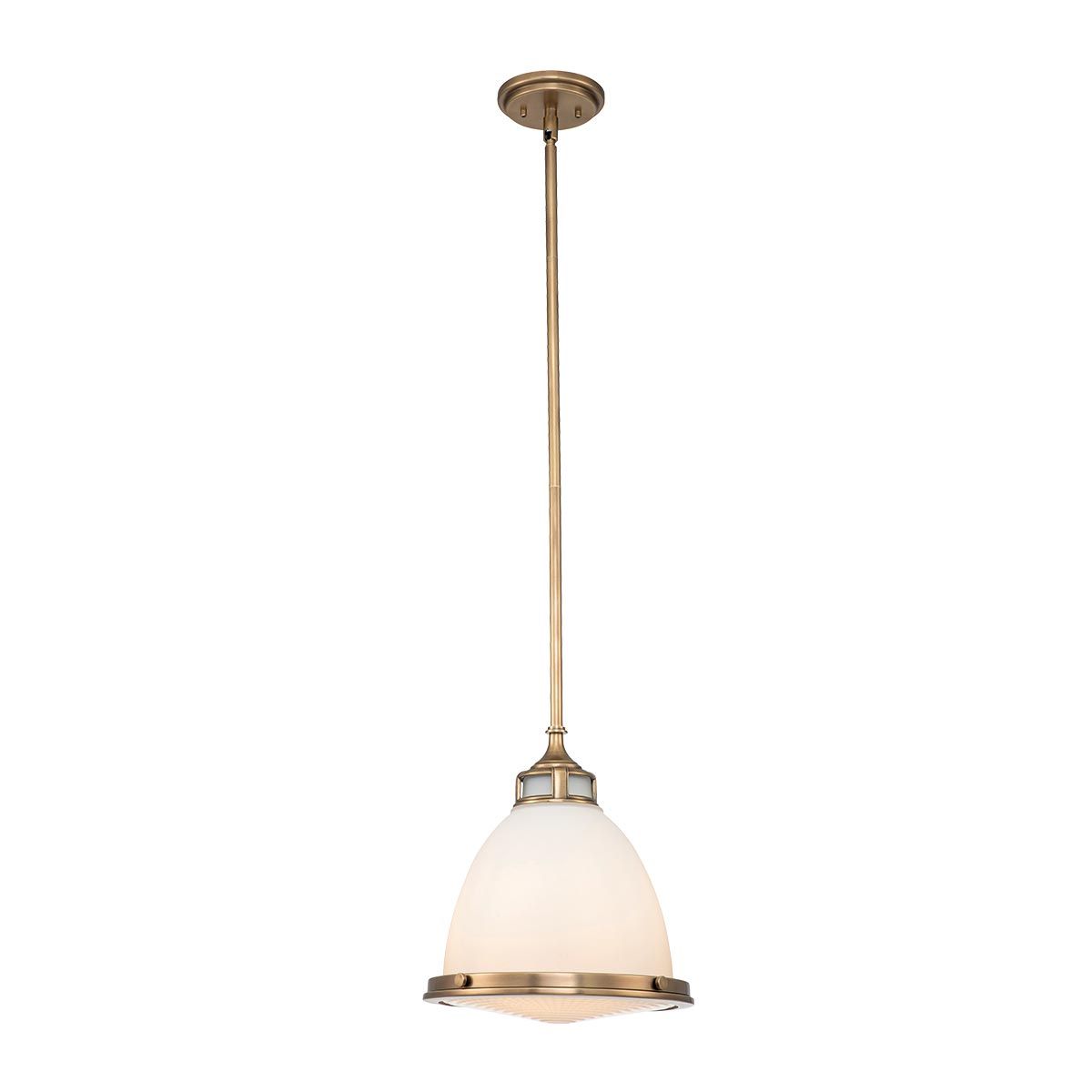 Amelia 1 Light Pendant Lighting Fixture - Adjustable Size & Multiple Finish Options for Kitchen Island, Dining Room or Bedroom Decor