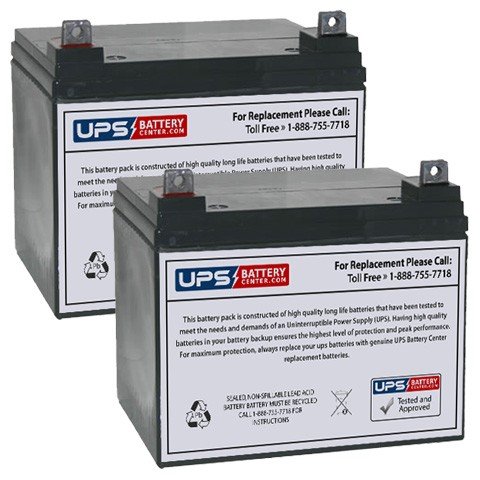 Topaz MICRO2 1300VA UPS Replacement Battery Set - Backup Power Supply for Home & Office Electronics, Computers, Routers & Network Equipment During Power Outages