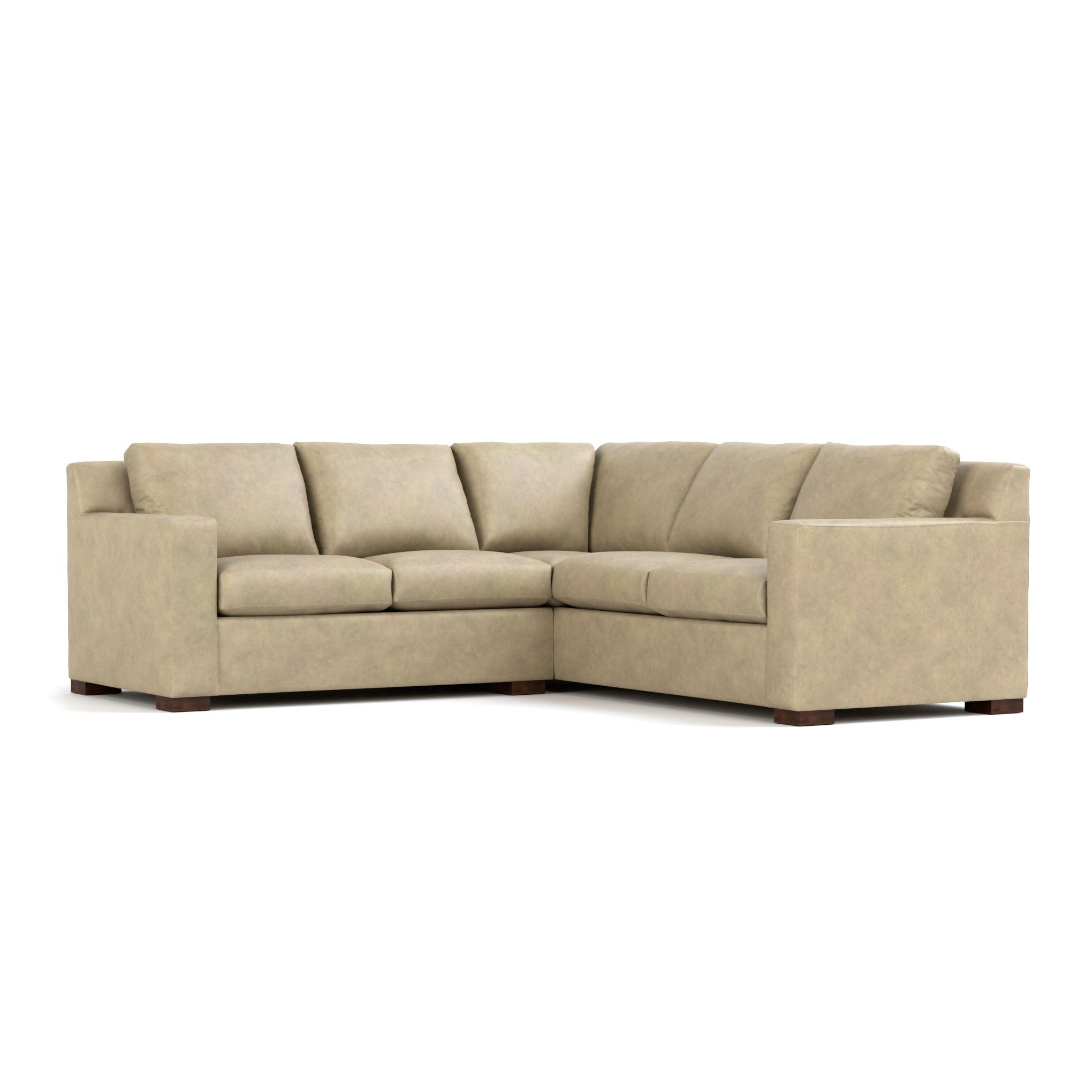 Keene Sectional Sofa - Modern L-Shaped Couch with Reversible Chaise, Soft Fabric Upholstery for Living Room, Family Room & Home Theater Comfort