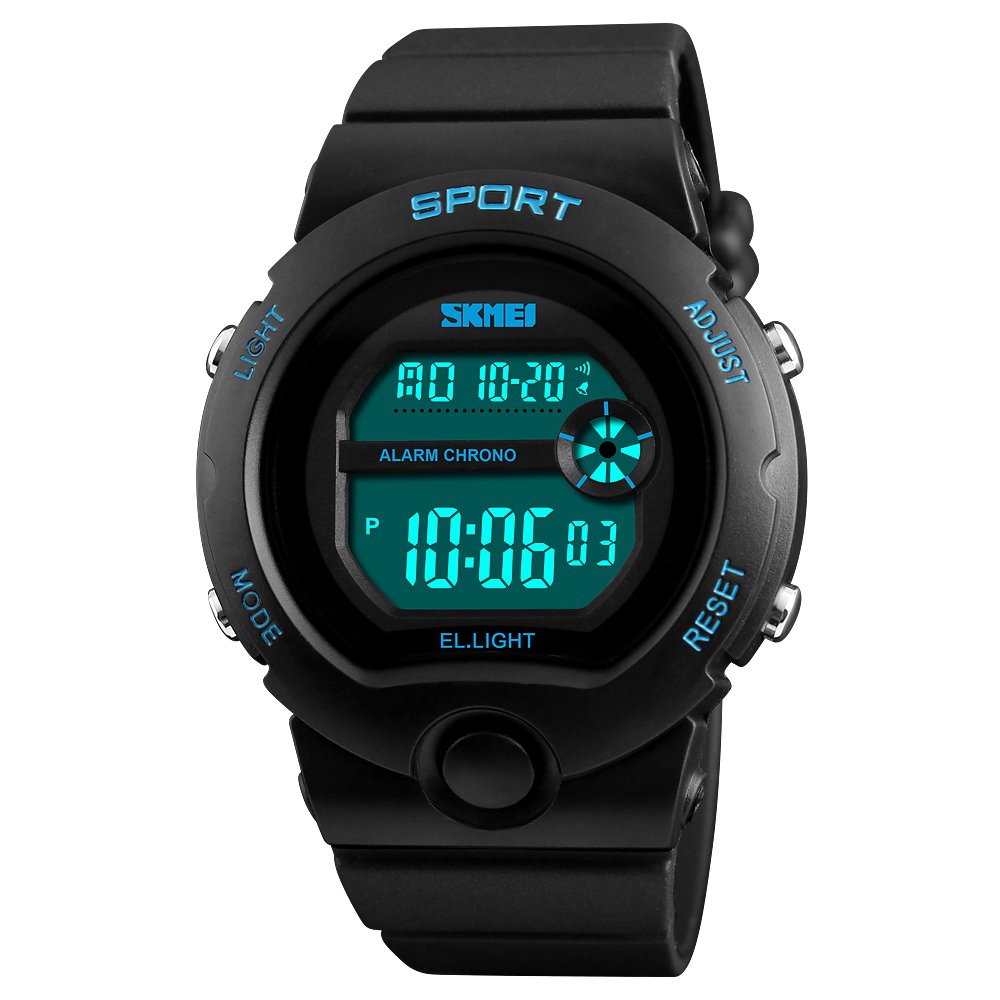 TONSHEN Multifunction Military Sport Watch for Women - Waterproof Digital Watch with LED Display, Stopwatch & Alarm - Perfect for Outdoor Activities, Running, Hiking & Swimming (50M Water Resistance)