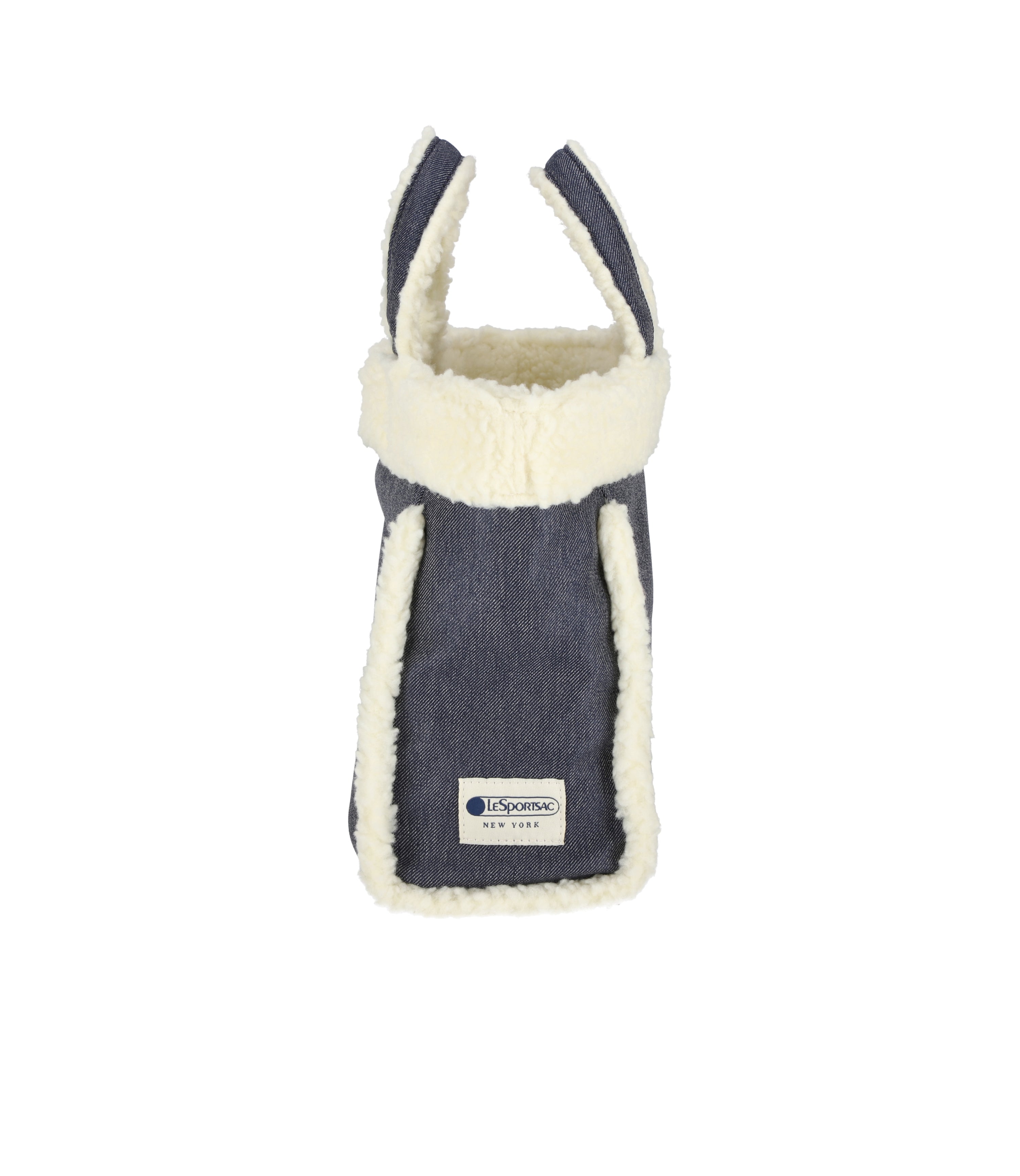 Stylish Two-Way Denim Tote Bag for Women - Reversible Shoulder & Crossbody Purse - Perfect for Work, Travel & Everyday Use