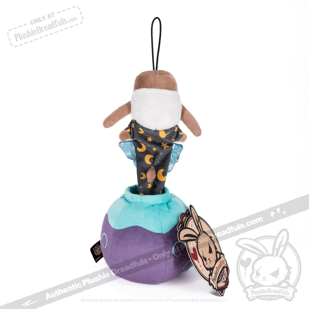 Plushie Dreadfuls Peculiar Pop Ups Bununculus Potion Wizard Stuffed Animal - Magical Fantasy Gift for Kids & Collectors, Perfect for Halloween Decor & Role Play Games