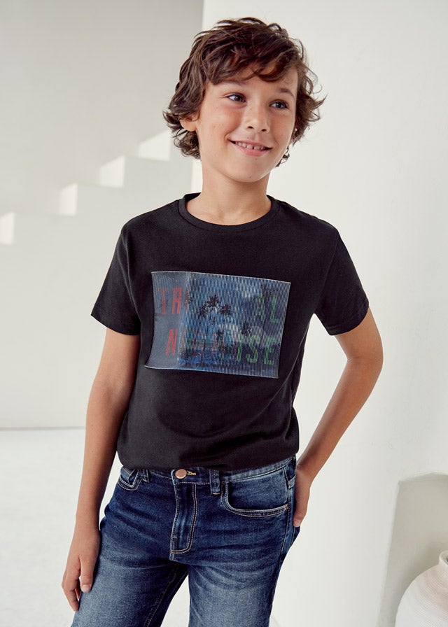 3D Lenticular T-Shirt for Teen Boys - Short Sleeve Cool Graphic Tee in Black | Perfect for School, Parties & Casual Wear
