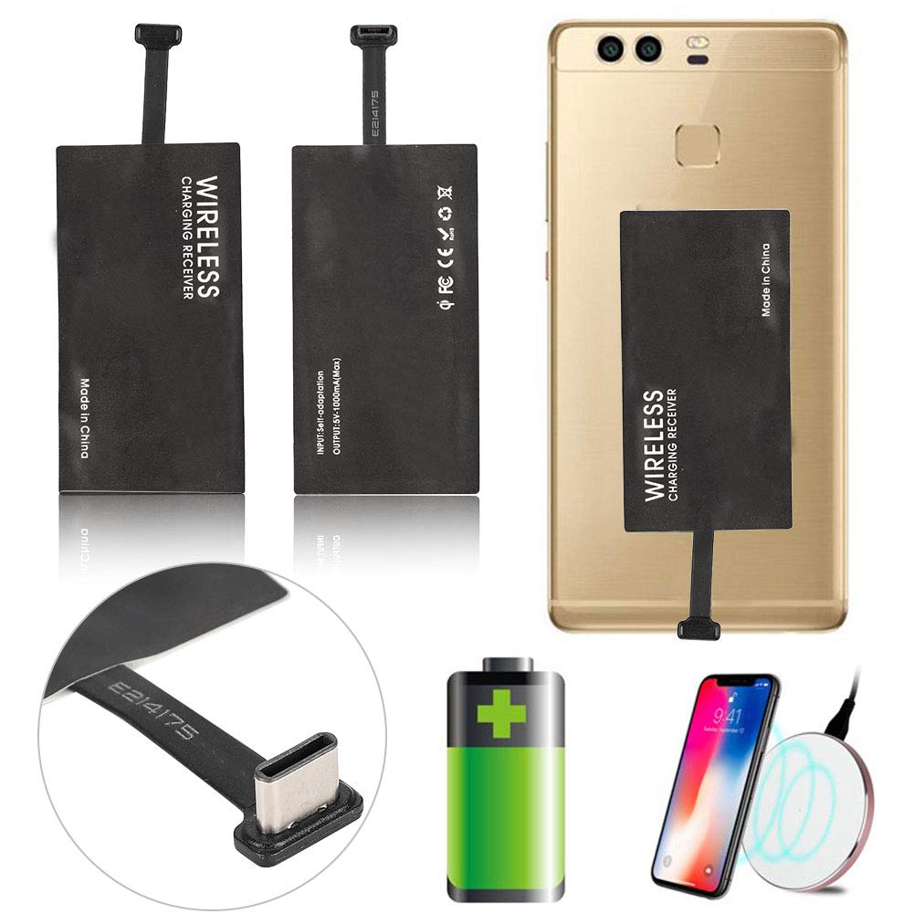 USB 3.1 Type C Charging Receiver Module - Fast Charging Adapter for Smartphones, Laptops & Tablets | Compatible with Any USB-C Charger | Perfect for Travel, Office & Home Use