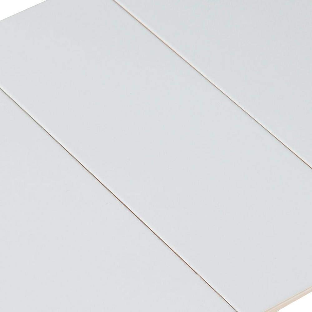 Pure White Glossy Ceramic Subway Tile - 6x18 Inch Backsplash & Bathroom Wall Tile | Vogue Brand Italian Design (10 Sq Ft Box) - Perfect for Kitchen, Shower, and Modern Home Decor